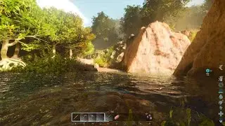 ARK Survival Ascended The island  Part 2 (Death, destruction )