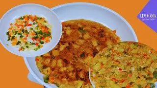 полезный завтрак / испанский омлет / студенческая еда / быстрый и простой рецепт.