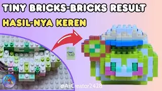 Tiny blocks build tutorial ♻️ | panduan merakit super mini | As Creator
