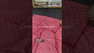 dupyan silk saree manufacturer semi silk trending full body weaving #indianattire #fas #linensaree