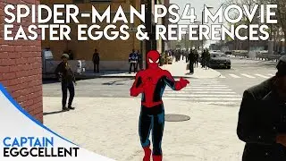 All Spider-Man PS4 Spider-Man Movie Easter Eggs/References