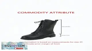 Women Fashion Lace-Up Mid-Calf Boots Casual Comfortable Short Boots High-Top Anti-Slip Boots Review