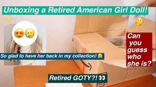 UNBOXING A RETIRED AMERICAN GIRL DOLL!