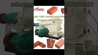 logo bricks clay fly ash shale coal brick making machinery equipment production line