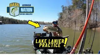 Lake Lanier Final Practice: GA BASS Nation