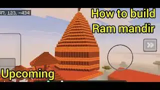 HOW TO MAKE RAM TEMPLE IN MINECRAFT | minecraft me ram mandir kese banaye