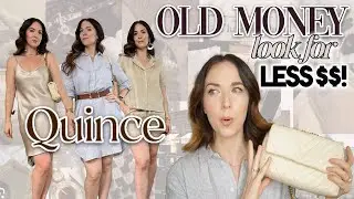 Quince Try On + Review: AFFORDABLE Sustainable Quiet Luxury Brand