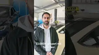 Tesla Taxi 22.000&euro; gespart und nur 11 % Kapazit&auml;tsverlust.