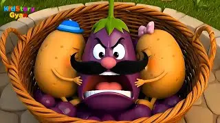Aloo Kachalu Rhyme | Hindi Nursery Rhyme for Kids | #kidslearning #kidsshorts 