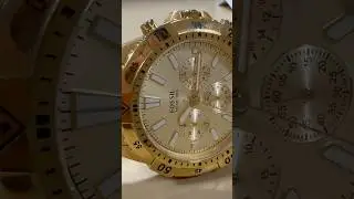 Elegant & Timeless: Fossil Gold Watch✨⏱ #FossilWatch #GoldWatch #luxurystyle #ytshorts #trending