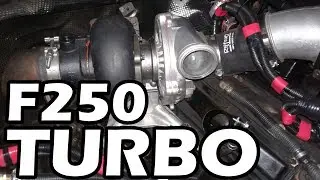 Ремонт и модернизация турбины 1995 F250 OBS GARRETT TP38