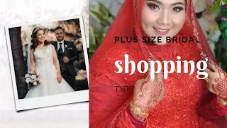 Plus size bridal shopping tips  #WeddingDressShopping #BodyPositiveBrides #CurvyBrideTips #video