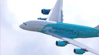 Best of Hi Fly A380 at the Paris Air Show 2019