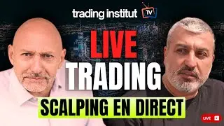 Trading en DIRECT – SCALPING sur NASDAQ S&P500 GOLD – Trading Institut TV
