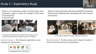 Tent Mode Interactions: Exploring Collocated Multi-User Interaction on a Foldable Device