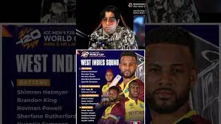West Indies T20 world cup squad | #t20worldcup