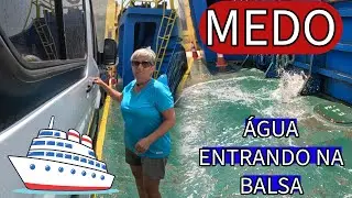 Travessia de Balsa de São Luís a Alcântara no Maranhão