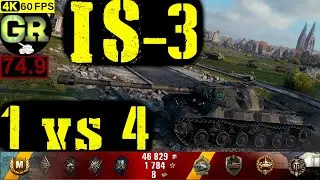 75_World of Tanks IS-3 WoT Replay - 8 Kills 4.9K DMG(Patch 1.4.0)