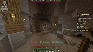 Finding the Lazy Miner's Pickaxe // Hypixel Skyblock