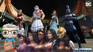 DCUO Patchwork Themyscira episode 38 Gameplay in HUGE group Bounties