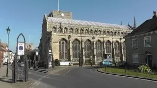St Mary's Church, Bury St Edmunds, Suffolk.