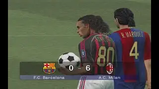 Барселона — Мілан | PES 6 | Ліга Чемпіонів УЄФА | Груповий етап | Сезон 2008
