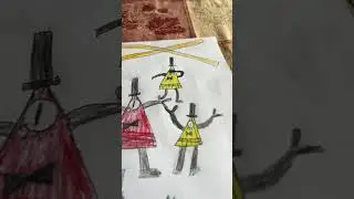 Bill cipher ART (rate in comments )￼￼