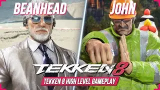TEKKEN 8 ⚡ Beanhead (VICTOR) против Джона (HEIHACHI)⚡ Лучший рейтинговый матч высокого уровня T8 ⚡