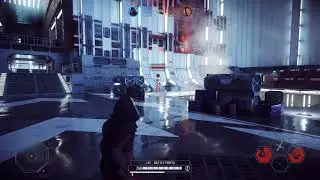 Kylo ren duel and hook swing against noob