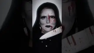 Майкл Майерс #макияж #макияжнахеллоуин