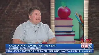 Grossmont High School educator recognized as 'California Teacher of the Year'