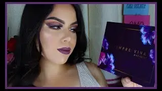 SIEMPRE VIVA de MACARIA | Reseña + tutorial | Probando Paletas | Coraline Cardoza