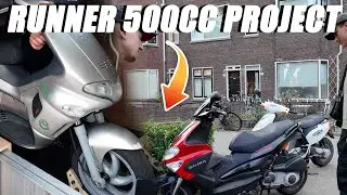 RUNNER OPHALEN VOOR 500CC RUNNER PROJECT!! | Runner koelsysteem ontploft?!