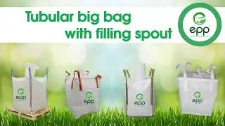 TUBULAR BIG BAG WITH SPOUT / SPOUT TOP BIG BAG / SPOUT TOP BULK BAG/ SPOUT TOP BAFFLE Q BAGS