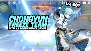 F2P Lvl 60 Chongyun Freeze Team | After 6.3 Genshin Impact Update In 2026