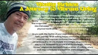 Vitality strides a journey to vibrant living#teamvitality #g2stride #stridehealthytips #vitalityfive