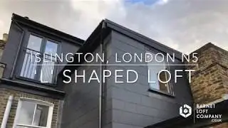 Loft Conversion UK, L shaped Loft Conversion London. 2 Bedroom Loft Conversion. Loft Dormer Slates.