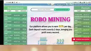RoboMining - NEW Ruble Mining Site! Get 50 Rubs as SIGNUP BONUS & Earn 65% Profit DAILY