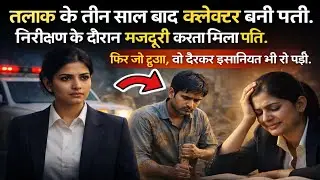 “तलाक के बाद कलेक्टर बनी पत्नी, निरीक्षण में मजदूरी करता मिला वही पति”