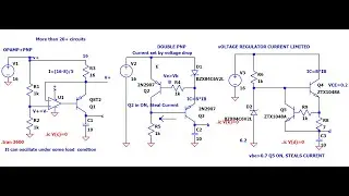LTSPICE Current Sources NPN,PNP and Opamps