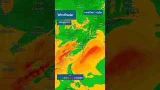 WindRadar archive: February 16 & 17, 2025