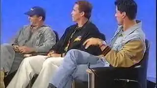 90's Interview with SCHWARZENEGGER, STALLONE & WILLIS together (16:9 version)