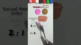 Pink And Brown Color Combinations #colormixing #relaxing #shortsforgoal