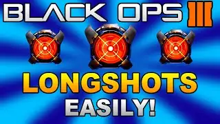 Black Ops 3: HOW TO GET EASY LONGSHOTS - BO3 Get More Longshot medals (Get Diamond/Gold/ Camo Fast)!