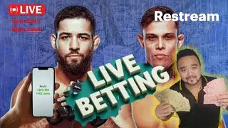 🥊Nassourdine Imavov vs Caio Borralho | Live Betting Stream | UFC Paris | Record: +$51,182 (+102u)