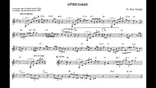 BACKING TRACK - UTTER CHAOS (Gerry Mulligan) Bb 140 BPM SWING