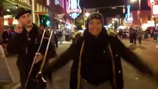 Keeshea Pratt singing with Piano Matt Quintet on Beale Street!