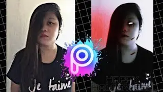 PICSART TUTORIAL DEMON LOOK | SIMPLE AND BASIC PICSART EDITING |SARAH JANE SEMIC