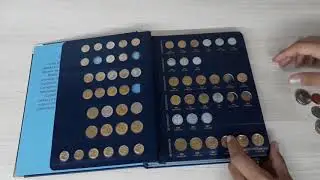 Coleção de Moedas do Brasil em álbuns de Luxo