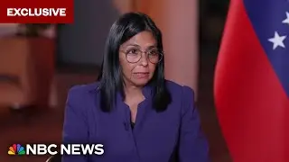 Full Interview: Delcy Rodr&iacute;guez says Maduro is &lsquo;innocent&rsquo; and &lsquo;legitimate&rsquo; leader of Venezuela